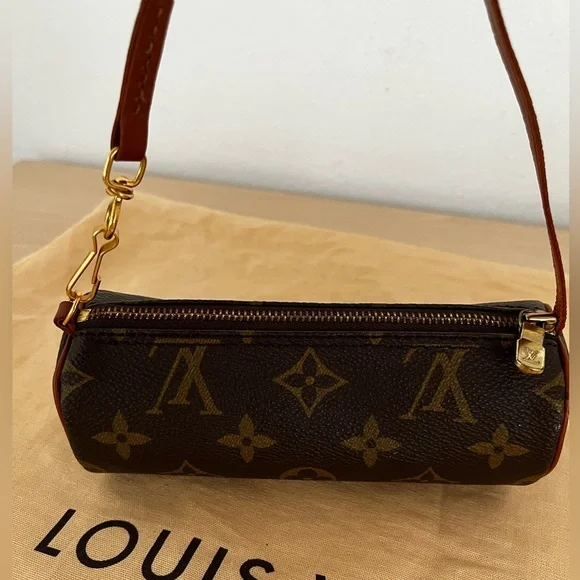 Louis Vuitton Monogram Mini Papillon NWOT dust bag France